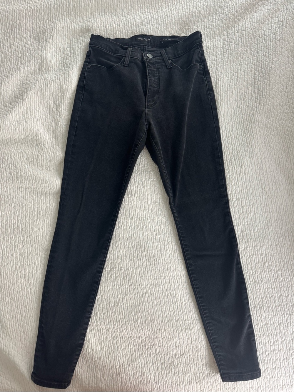 Banana Republic Black Women's Skinny Jeans - Size 27
